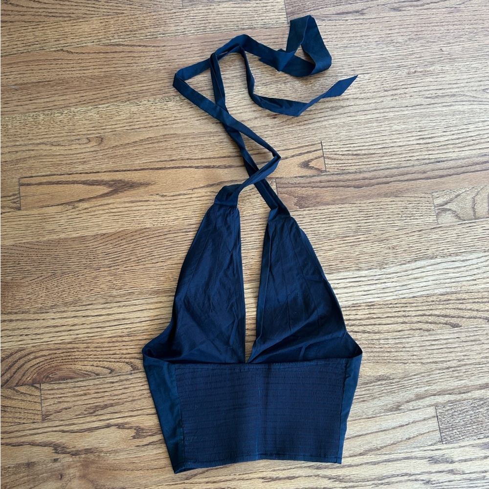 Staud Kai Cropped Halter Top XS - Picture 4 of 4